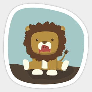 Lion Sticker